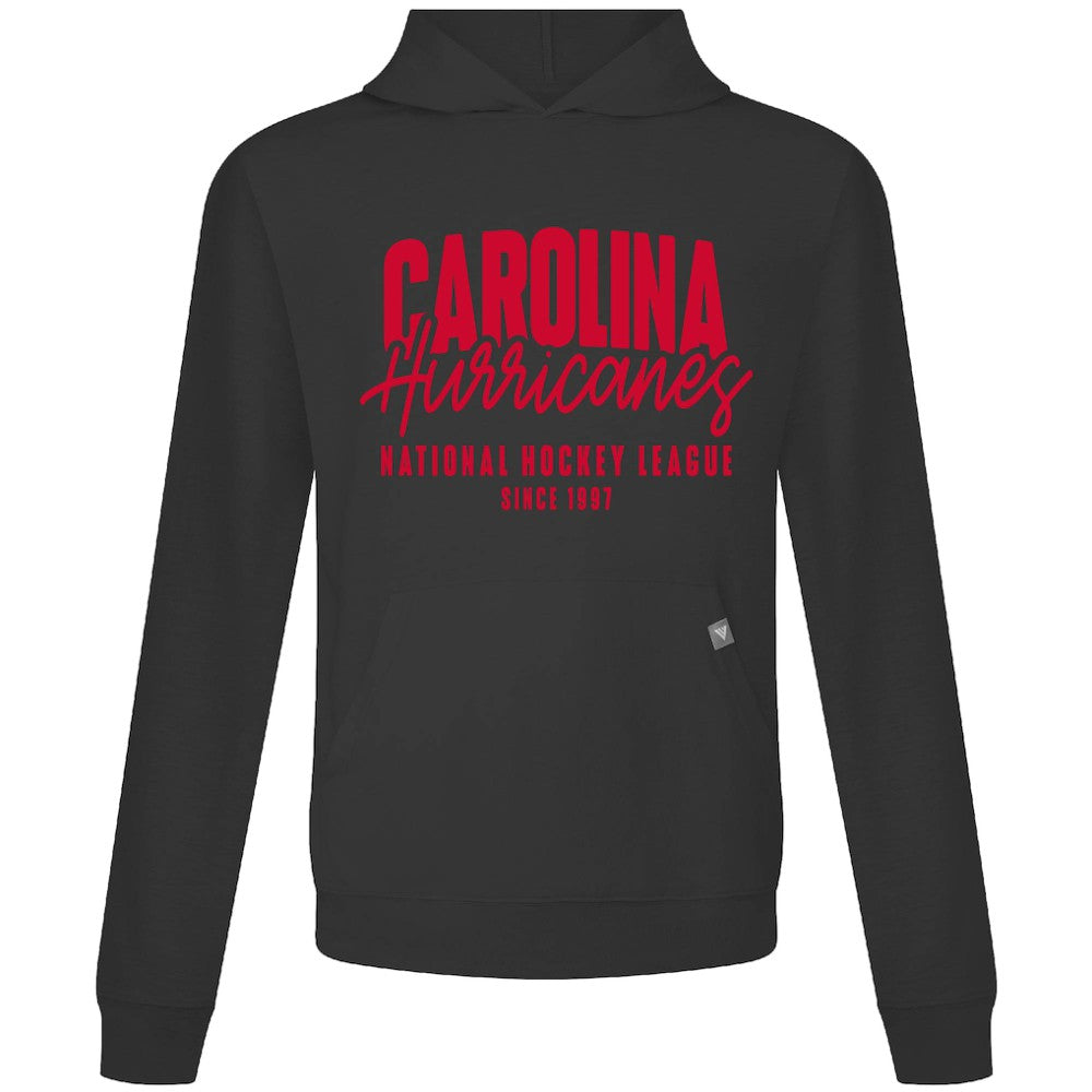 NHL Black Carolina Hurricanes Levelwear Relay Response Pullover Hoodie