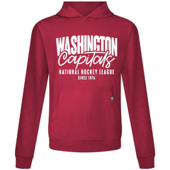 NHL Red Washington Capitals Levelwear Relay Response Pullover Hoodie