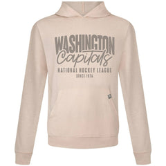 NHL Khaki Washington Capitals Levelwear Relay Response Pullover Hoodie