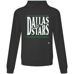 NHL Black Dallas Stars Levelwear Relay Powerhouse Pullover Hoodie