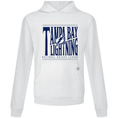 NHL White Tampa Bay Lightning Levelwear Relay Powerhouse Pullover Hoodie