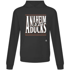 NHL Black Anaheim Ducks Levelwear Relay Powerhouse Pullover Hoodie