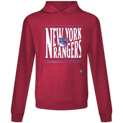 NHL Red New York Rangers Levelwear Relay Powerhouse Pullover Hoodie