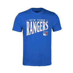 NHL Royal New York Rangers Levelwear Youth Little Richmond Tally T-Shirt