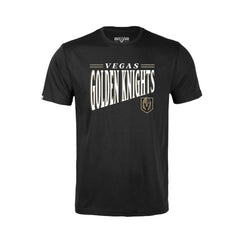 NHL Black Vegas Golden Knights Levelwear Youth Little Richmond Tally T-Shirt