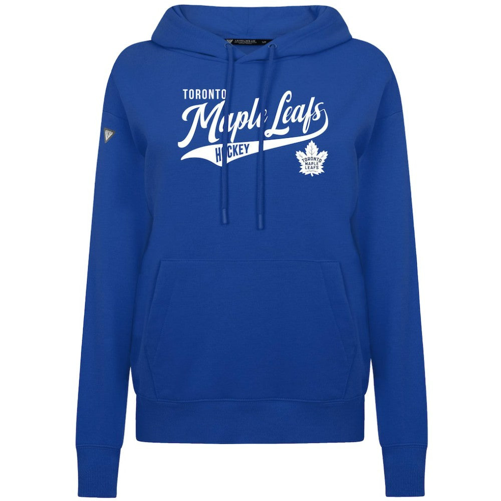 NHL Royal Toronto Maple Leafs Levelwear Women's Adorn Glide Pullover Hoodie