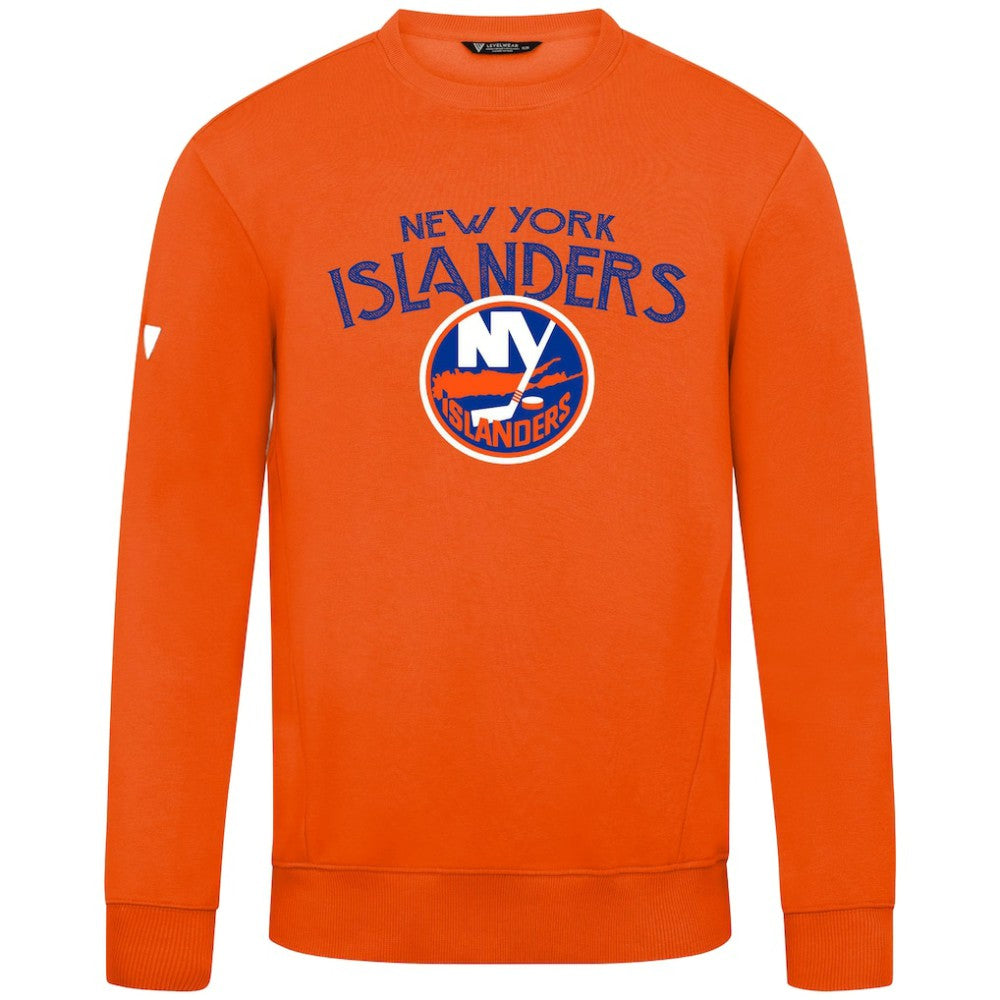 NHL Orange New York Islanders Levelwear Zane Mission Sweatshirt