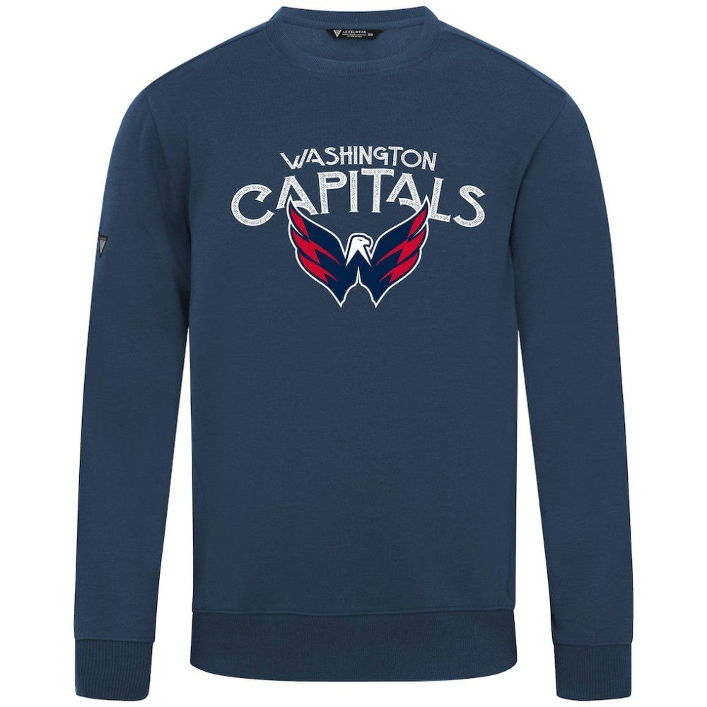 NHL Navy Washington Capitals Levelwear Zane Mission Sweatshirt
