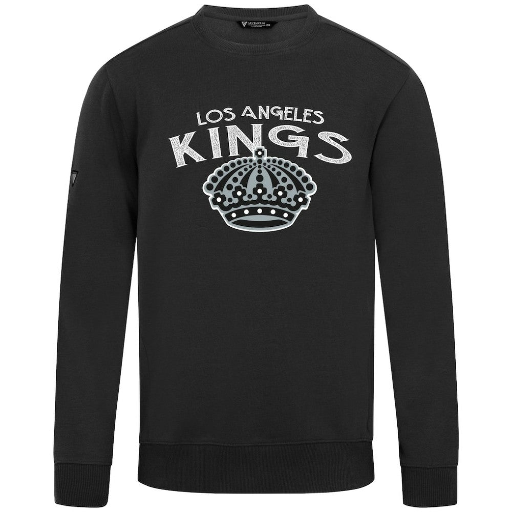 NHL Black Los Angeles Kings Levelwear Zane Mission Sweatshirt