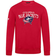 NHL Red Columbus Blue Jackets Levelwear Zane Mission Sweatshirt