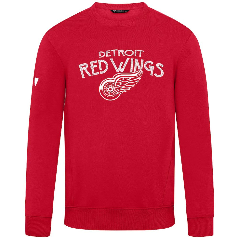 NHL Red Detroit Red Wings Levelwear Zane Mission Sweatshirt