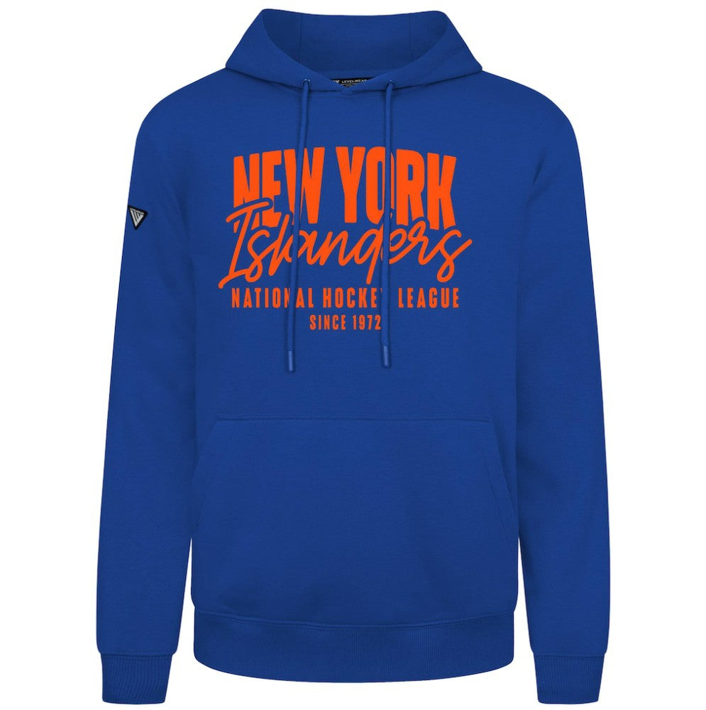 NHL Royal New York Islanders Levelwear Podium Response Pullover Hoodie