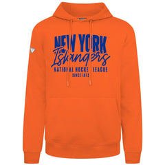 NHL Orange New York Islanders Levelwear Podium Response Pullover Hoodie