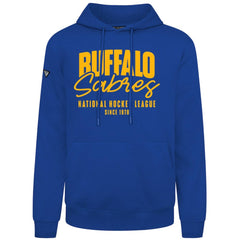 NHL Royal Buffalo Sabres Levelwear Podium Response Pullover Hoodie