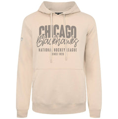 NHL Khaki Chicago Blackhawks Levelwear Podium Response Pullover Hoodie