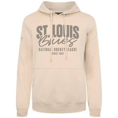NHL Khaki St. Louis Blues Levelwear Podium Response Pullover Hoodie