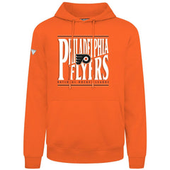 NHL Orange Philadelphia Flyers Levelwear Podium Powerhouse Pullover Hoodie