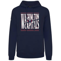 NHL Navy Washington Capitals Levelwear Podium Powerhouse Pullover Hoodie