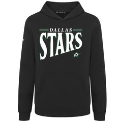 NHL Black Dallas Stars Levelwear Youth Jr Podium Tally Pullover Hoodie