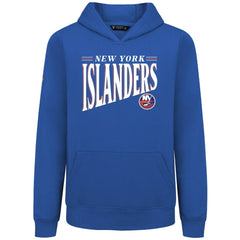 NHL Royal New York Islanders Levelwear Youth Jr Podium Tally Pullover Hoodie