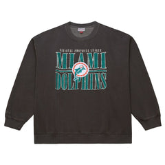 Downtown Crew Vintage Logo Sweatshirt - Miami Dolphins