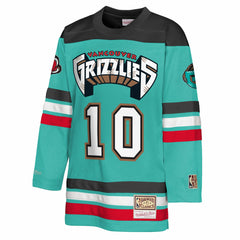 NBA Mike Bibby Memphis Grizzlies Youth Maxxed Out 2.0 Fashion Hockey Jersey
