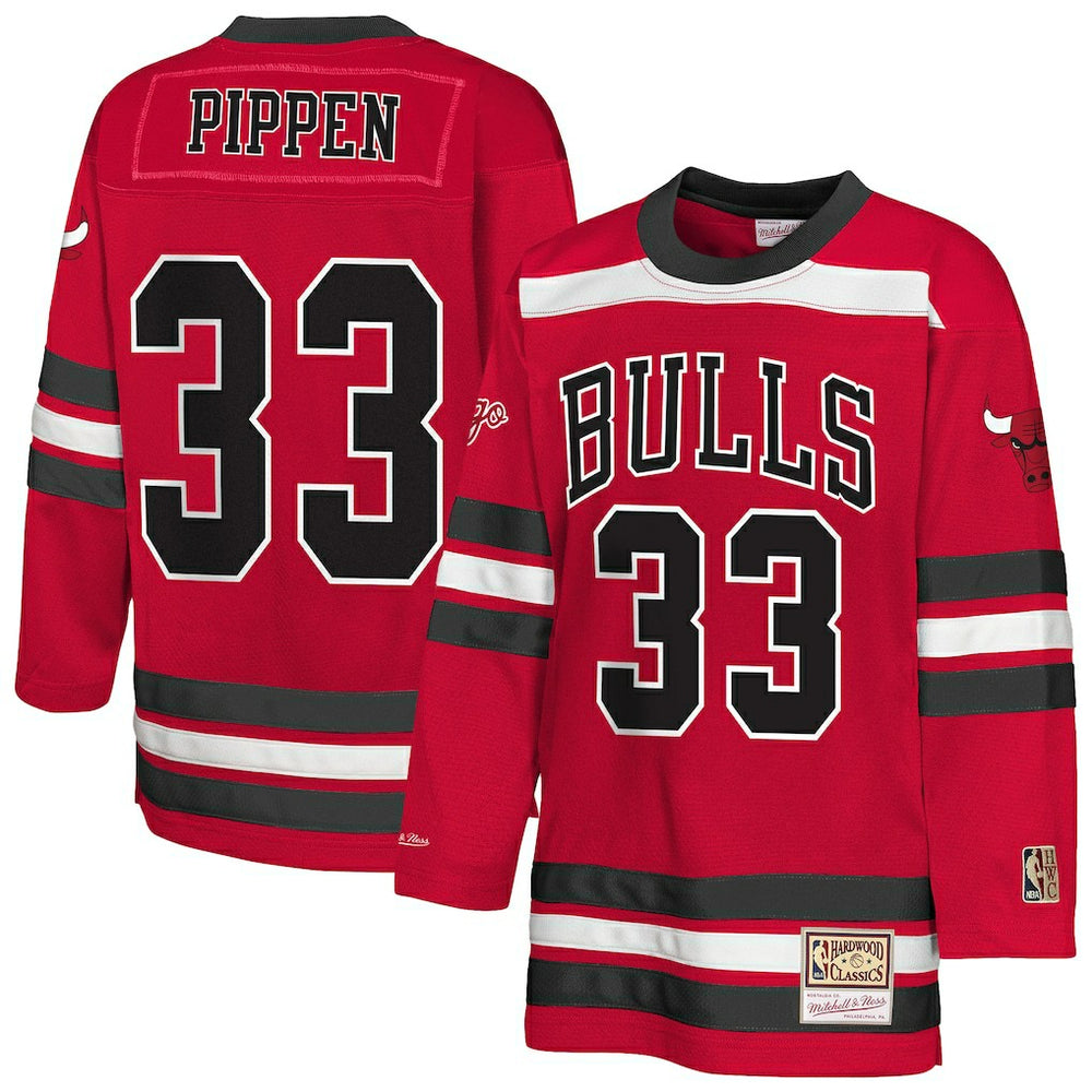 NBA Scottie Pippen Chicago Bulls Youth Maxxed Out 2.0 Fashion Hockey Jersey sale