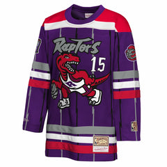 NBA Vince Carter Toronto Raptors Youth Maxxed Out 2.0 Fashion Hockey Jersey