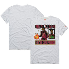 NBA Donovan Mitchell Cleveland Cavaliers Homage Unisex NBA Jam Tri-Blend T-Shirt sale