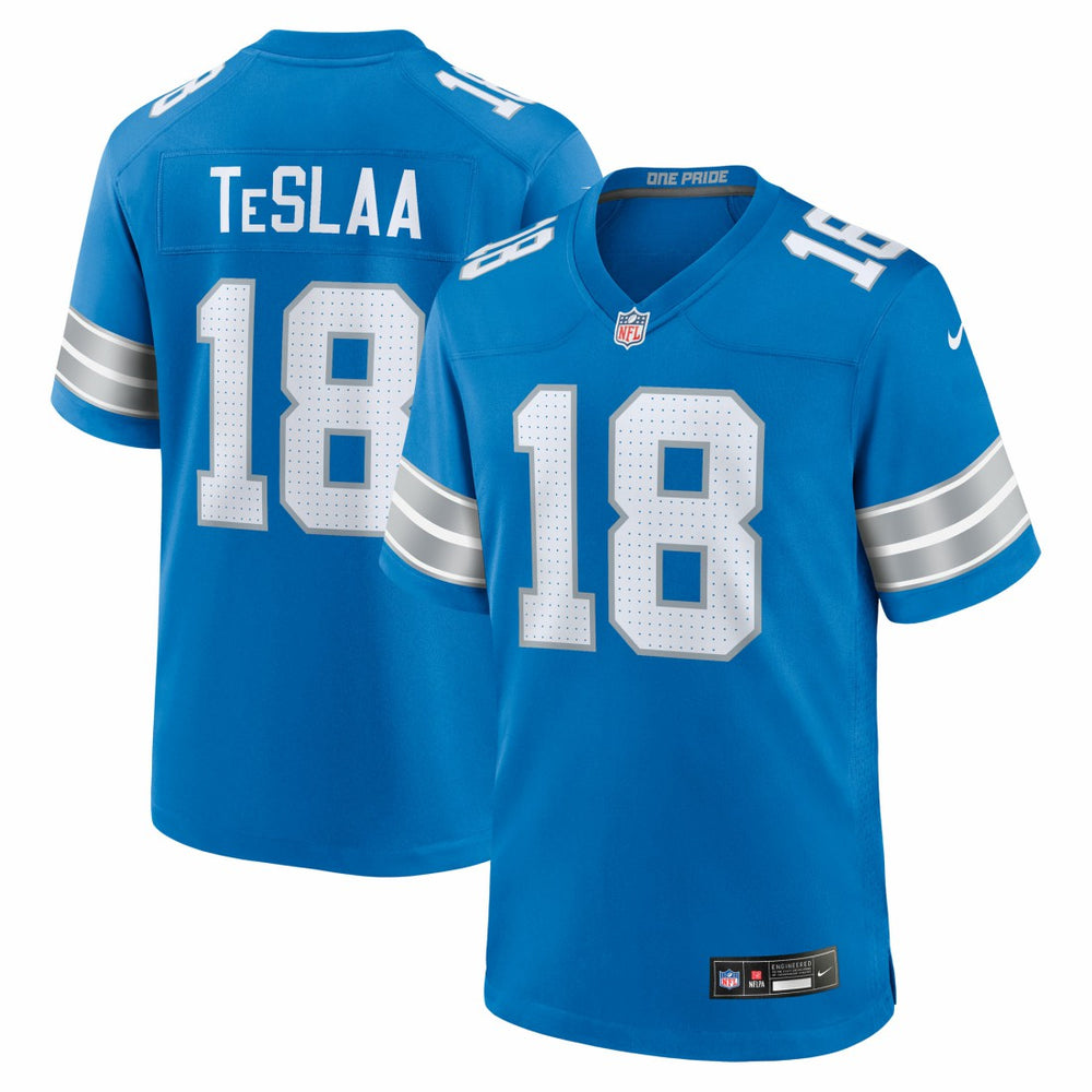 Isaac TeSlaa Game Player Jersey - Detroit Lions