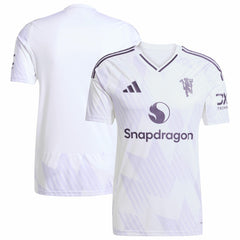 Manchester United 2025/26 Away Replica Jersey - Adidas White
