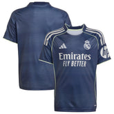 Real Madrid Youth 2025/26 Away Replica Jersey - Adidas Blue
