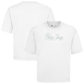 MLB Toronto Blue Jays Levelwear Ethereal Oversized Luxe Signature Knit T-Shirt