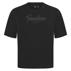 MLB Cleveland Guardians Levelwear Ethereal Oversized Luxe Signature Knit T-Shirt