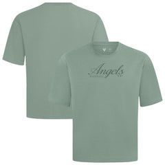 MLB Los Angeles Angels Levelwear Ethereal Oversized Luxe Signature Knit T-Shirt