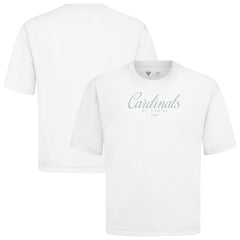 MLB St. Louis Cardinals Levelwear Ethereal Oversized Luxe Signature Knit T-Shirt