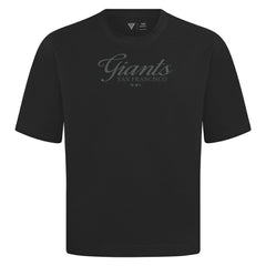 MLB San Francisco Giants Levelwear Ethereal Oversized Luxe Signature Knit T-Shirt