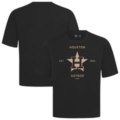 MLB Houston Astros Levelwear Crossway Oversized Luxe Signature Knit T-Shirt
