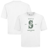 MLB Seattle Mariners Levelwear Crossway Oversized Luxe Signature Knit T-Shirt