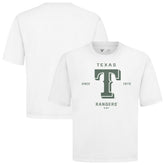 MLB Texas Rangers Levelwear Crossway Oversized Luxe Signature Knit T-Shirt