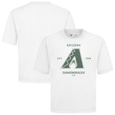 MLB Arizona Diamondbacks Levelwear Crossway Oversized Luxe Signature Knit T-Shirt
