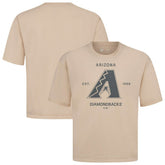 MLB Arizona Diamondbacks Levelwear Crossway Oversized Luxe Signature Knit T-Shirt