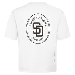 MLB San Diego Padres Levelwear Signet Oversized Luxe Signature Knit T-Shirt