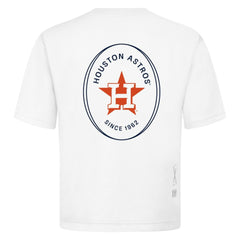 MLB Houston Astros Levelwear Signet Oversized Luxe Signature Knit T-Shirt