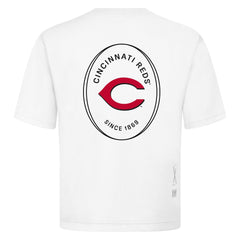MLB Cincinnati Reds Levelwear Signet Oversized Luxe Signature Knit T-Shirt