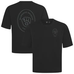 MLB Milwaukee Brewers Levelwear Signet Oversized Luxe Signature Knit T-Shirt