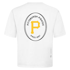 MLB Pittsburgh Pirates Levelwear Signet Oversized Luxe Signature Knit T-Shirt