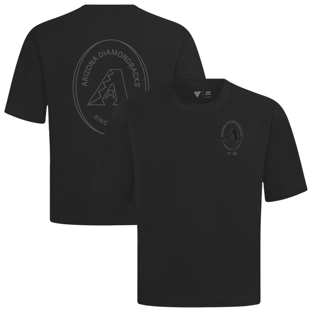 MLB Arizona Diamondbacks Levelwear Signet Oversized Luxe Signature Knit T-Shirt