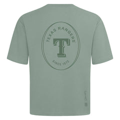 MLB Texas Rangers Levelwear Signet Oversized Luxe Signature Knit T-Shirt