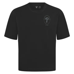 MLB Philadelphia Phillies Levelwear Signet Oversized Luxe Signature Knit T-Shirt